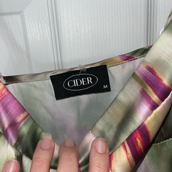 Cider Vibrant Multicolor Dress with Adjustable Straps Medium - Picture 2 of 5